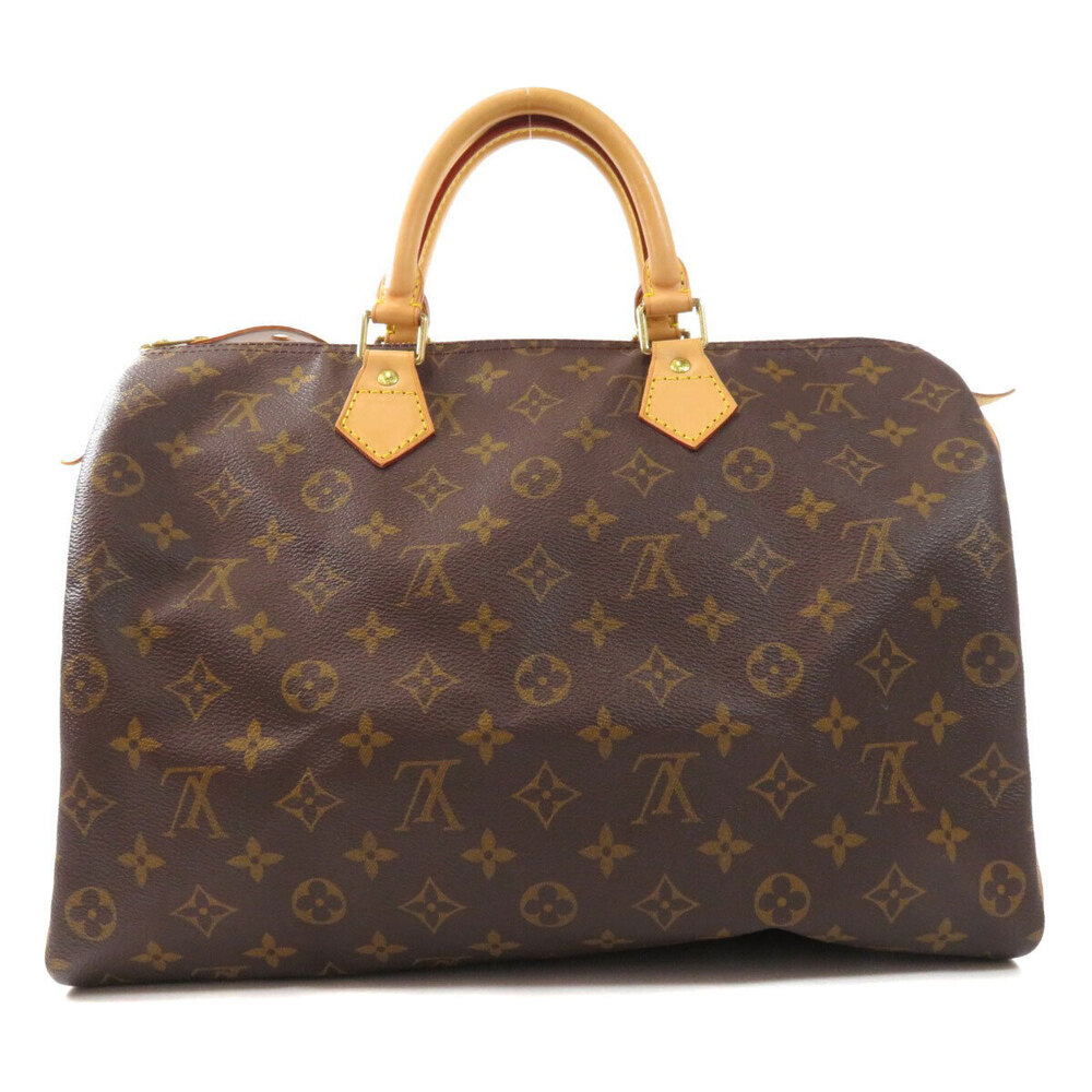 Louis Vuitton Boston Bag Speedy Monogram Canvas Brown